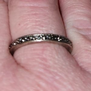 Vintage silver tone ring